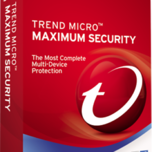 Trend Micro Maximum Security 3 Users 1 Year